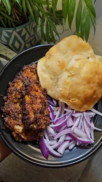 Chicken chap luchi 2