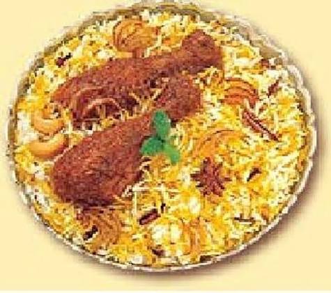 Chicken biriyani