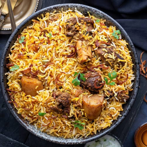 Mutton biriyani
