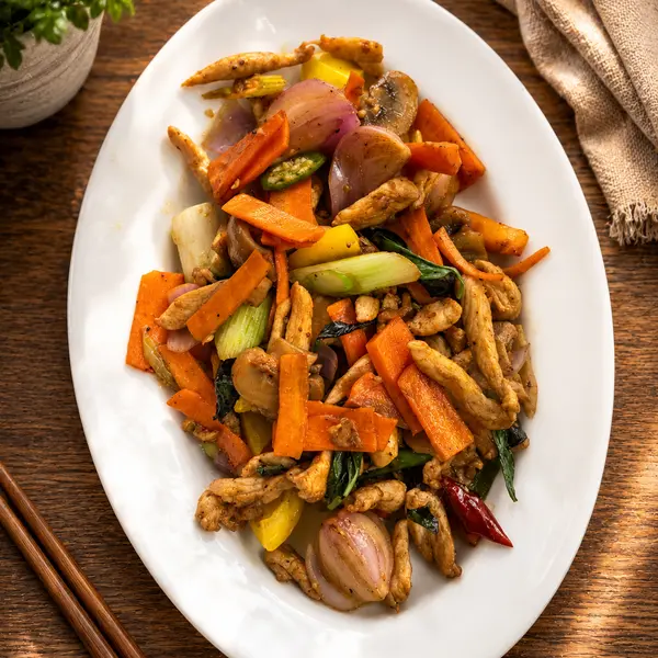 Chicken with Black Pepper